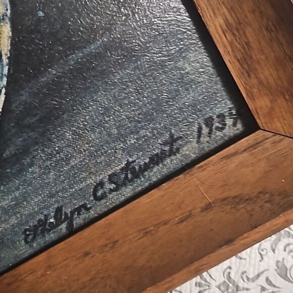 Vintage 1934 Ethelyn C Stewart Persian Pottery Fine Art Signed - Picture 7 of 13